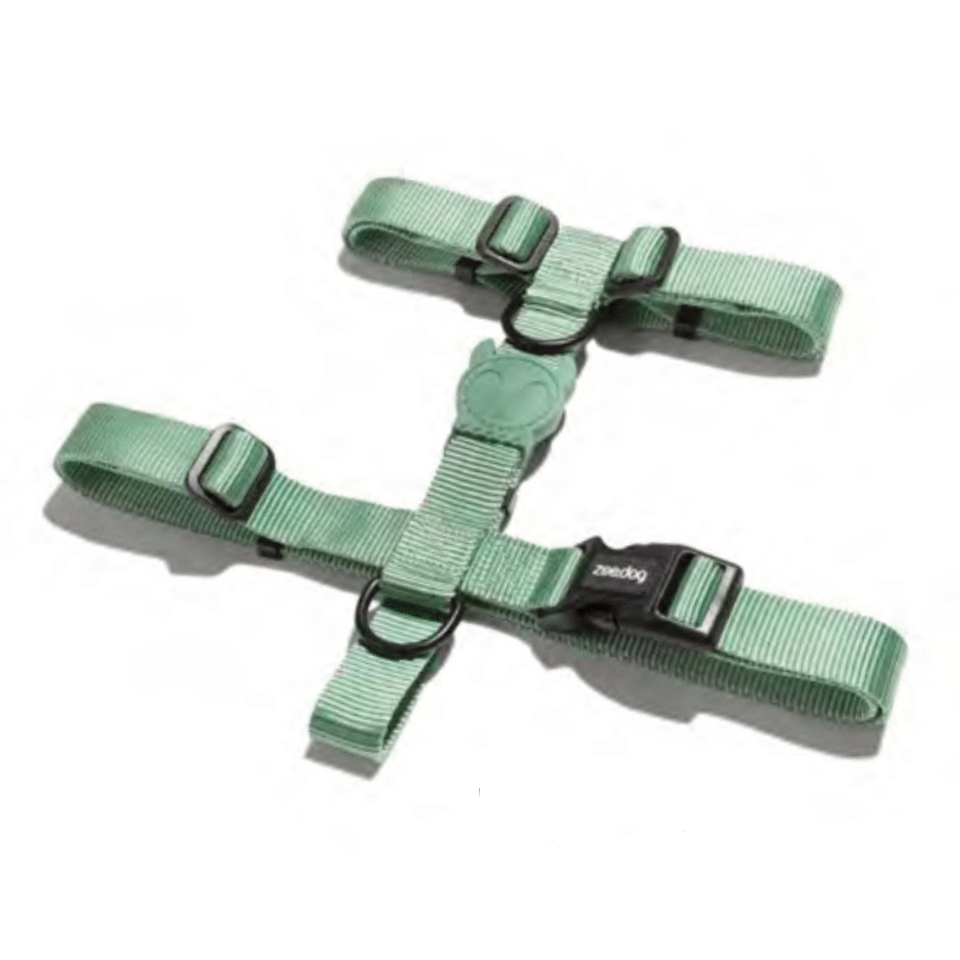 Zee Dog Army Army Green H Harness