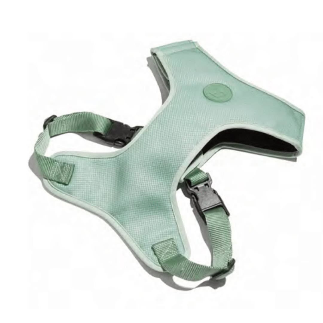 Zee Dog Army Green Air Mesh Harness