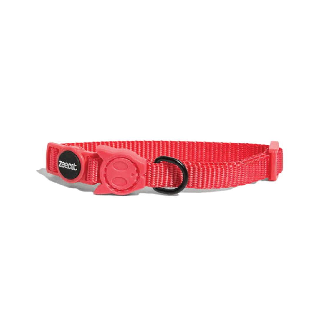 Zee Cat Neon Coral Collar