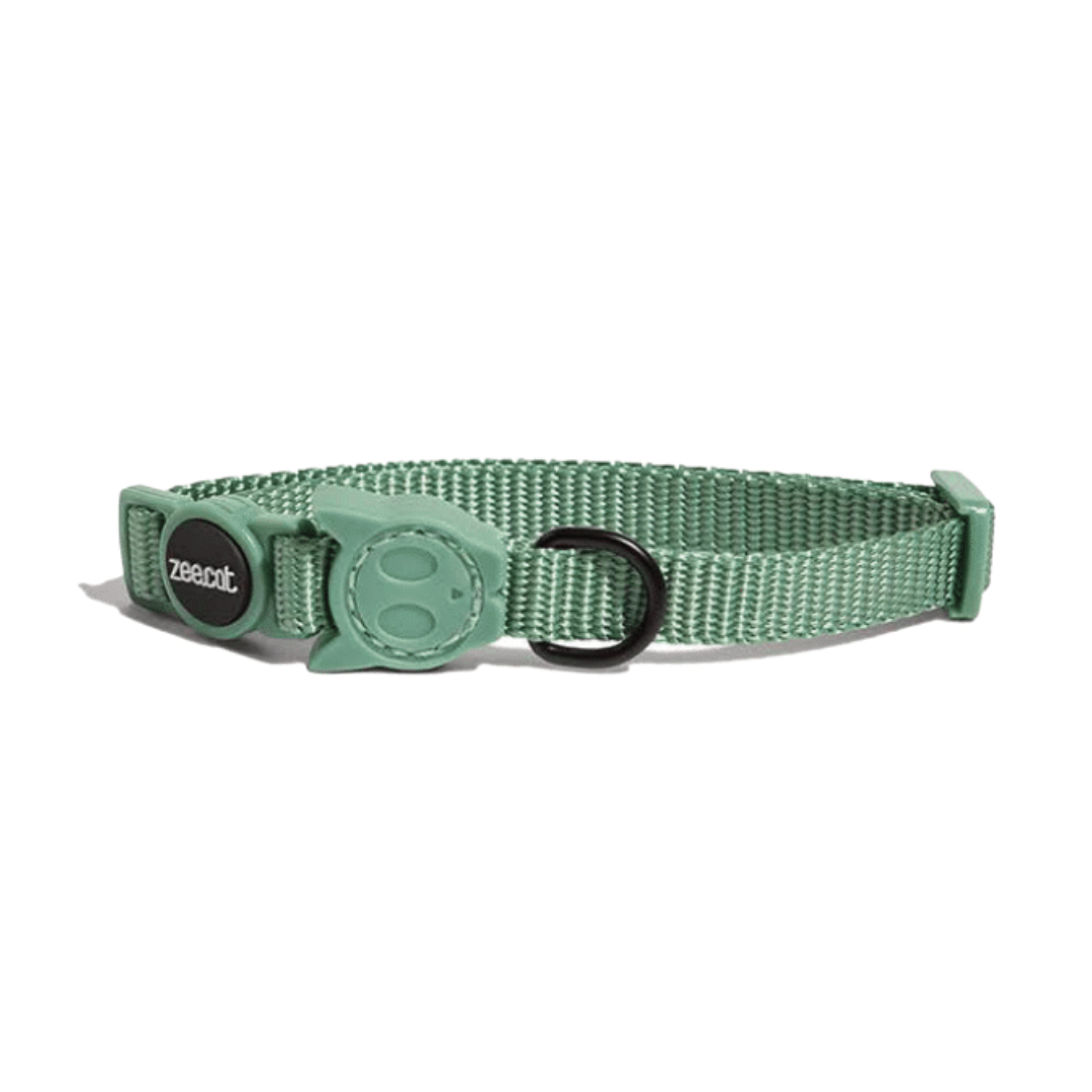 Zee Cat Army Green Collar