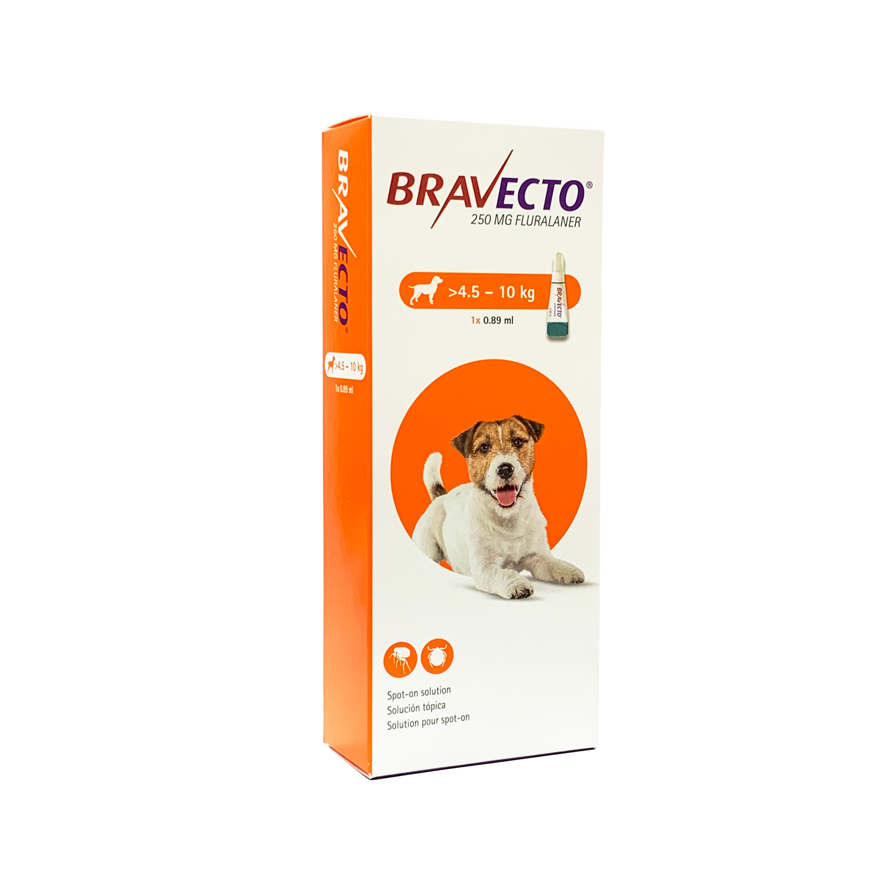 Bravecto Flea & Tick Spot On Solution For Dogs (4.5kg - 10kg)