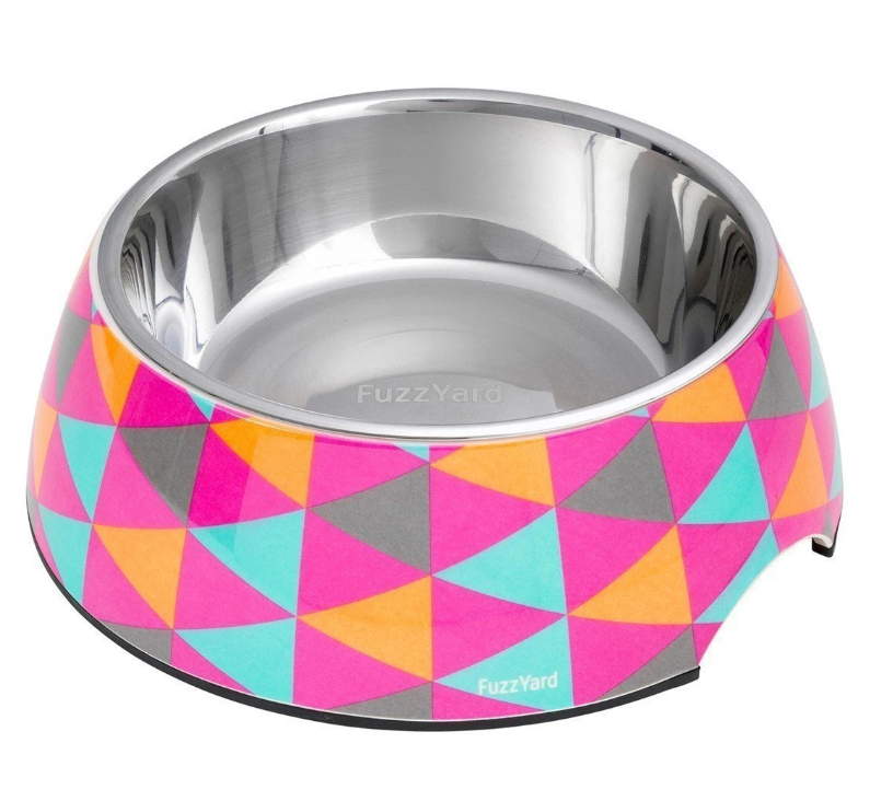 FuzzYard Crush Melamine Dog Feeding Bowl