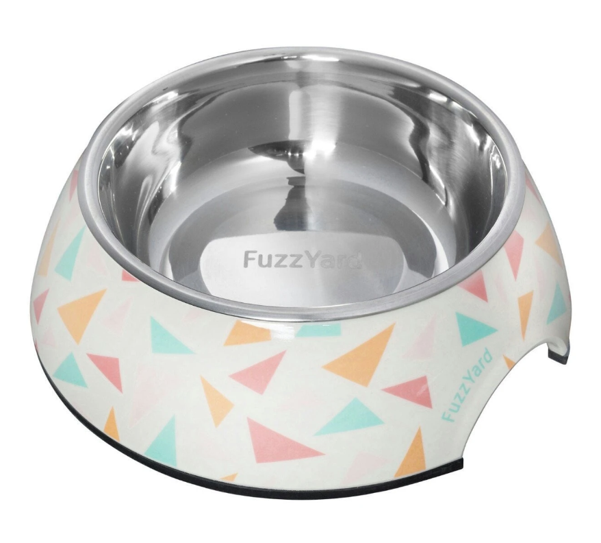 FuzzYard Fab Melamine Dog Feeding Bowl