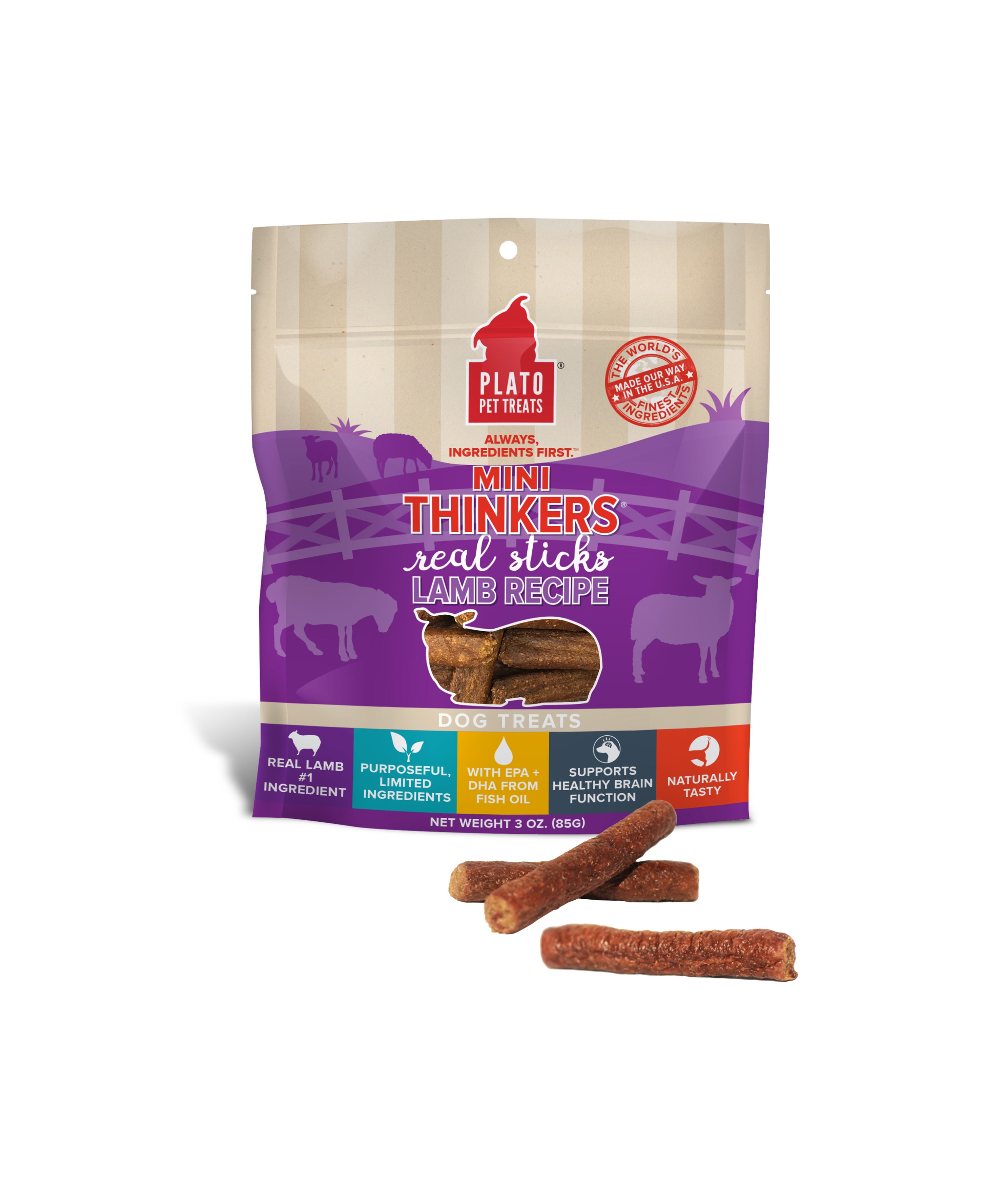 Plato Mini Thinkers Lamb Recipe (85g)