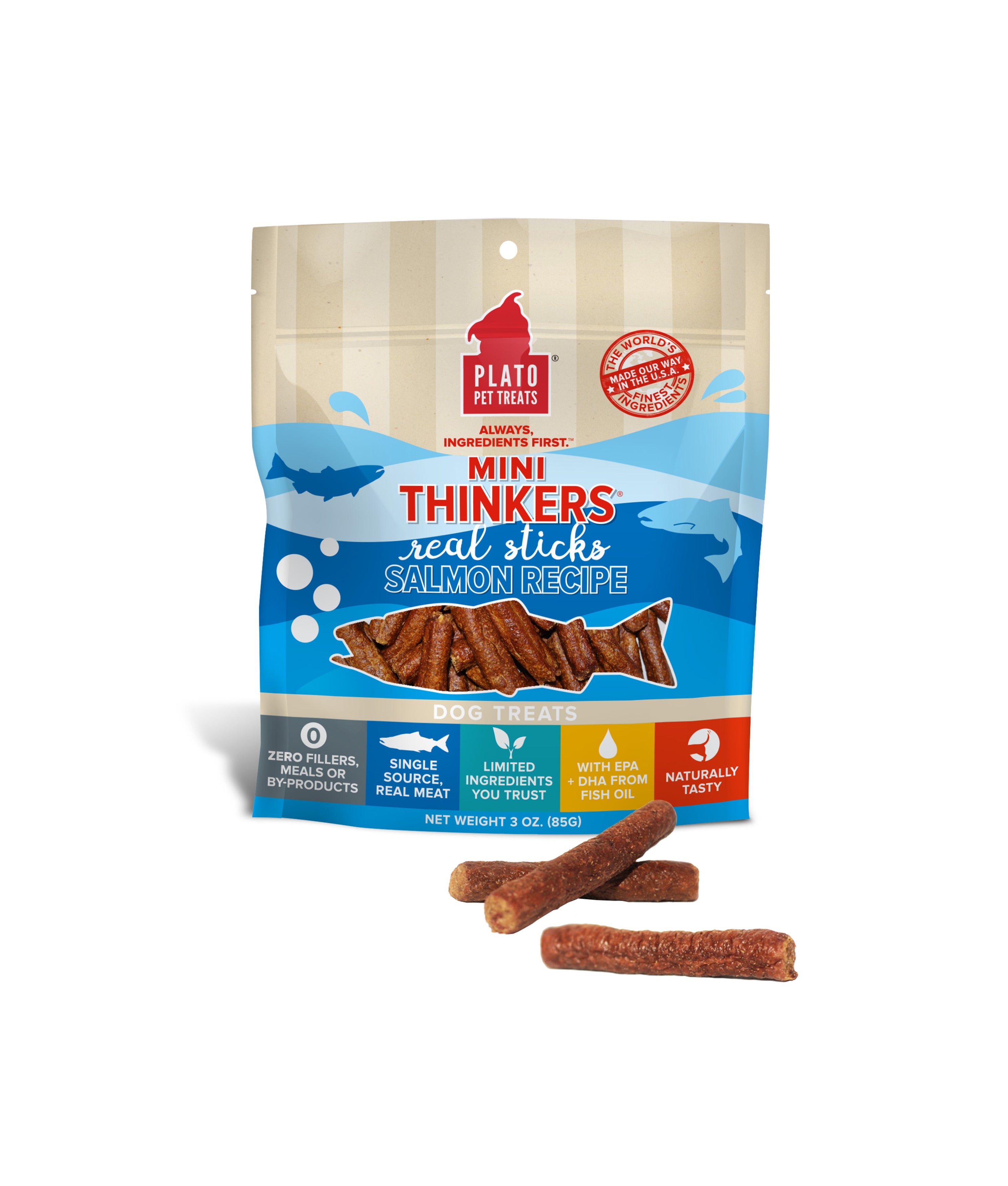 Plato Mini Thinkers Salmon Recipe (85g)