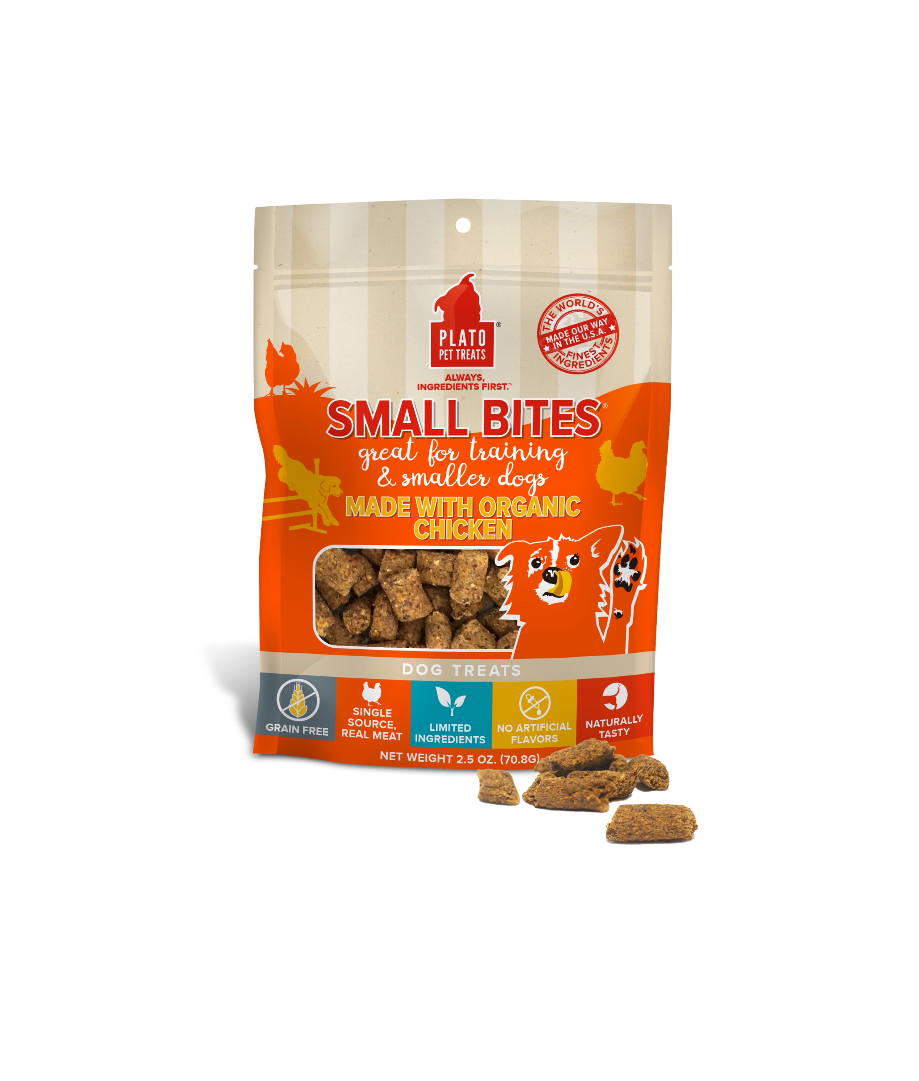 Plato Small Bite Organic Chicken (85g)