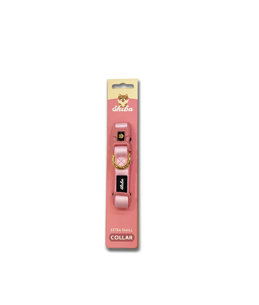Shiba Dog Collar - Rose