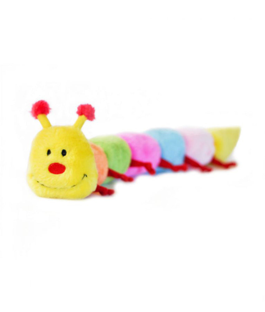 Zippypaws Caterpillar - Large with 6 Squeakers