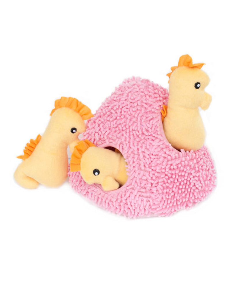 Zippypaws Burrow - Seahorse 'n Coral