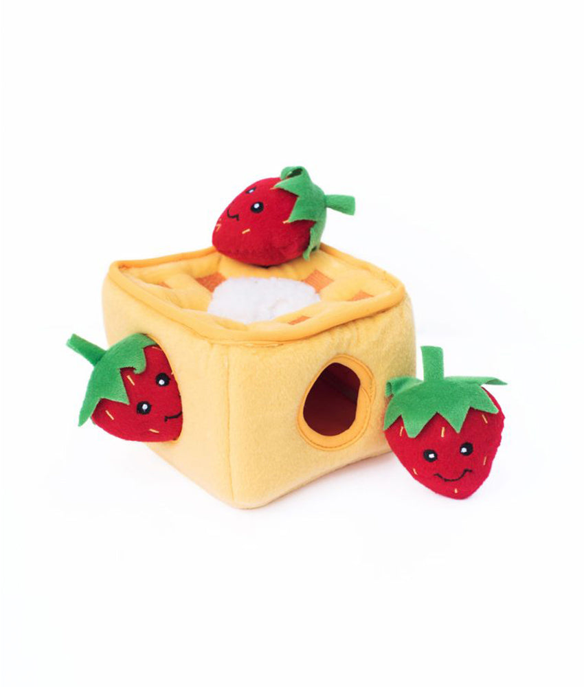 Zippypaws Burrow - Strawberry Waffles