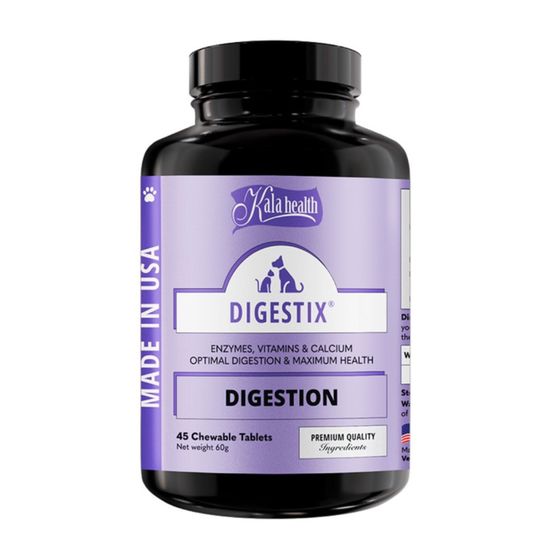 Kala Health® Digestix For Dogs and Cats Enzymes, Vitamins & Calcium (45cts)