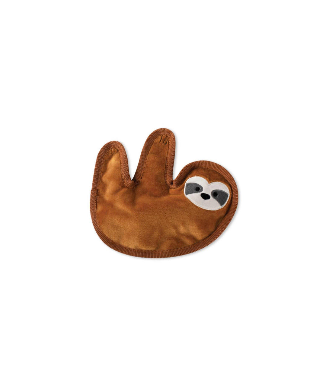 Fringe Studio Unstuffed Basic Sloth Squeaky Plush Toy