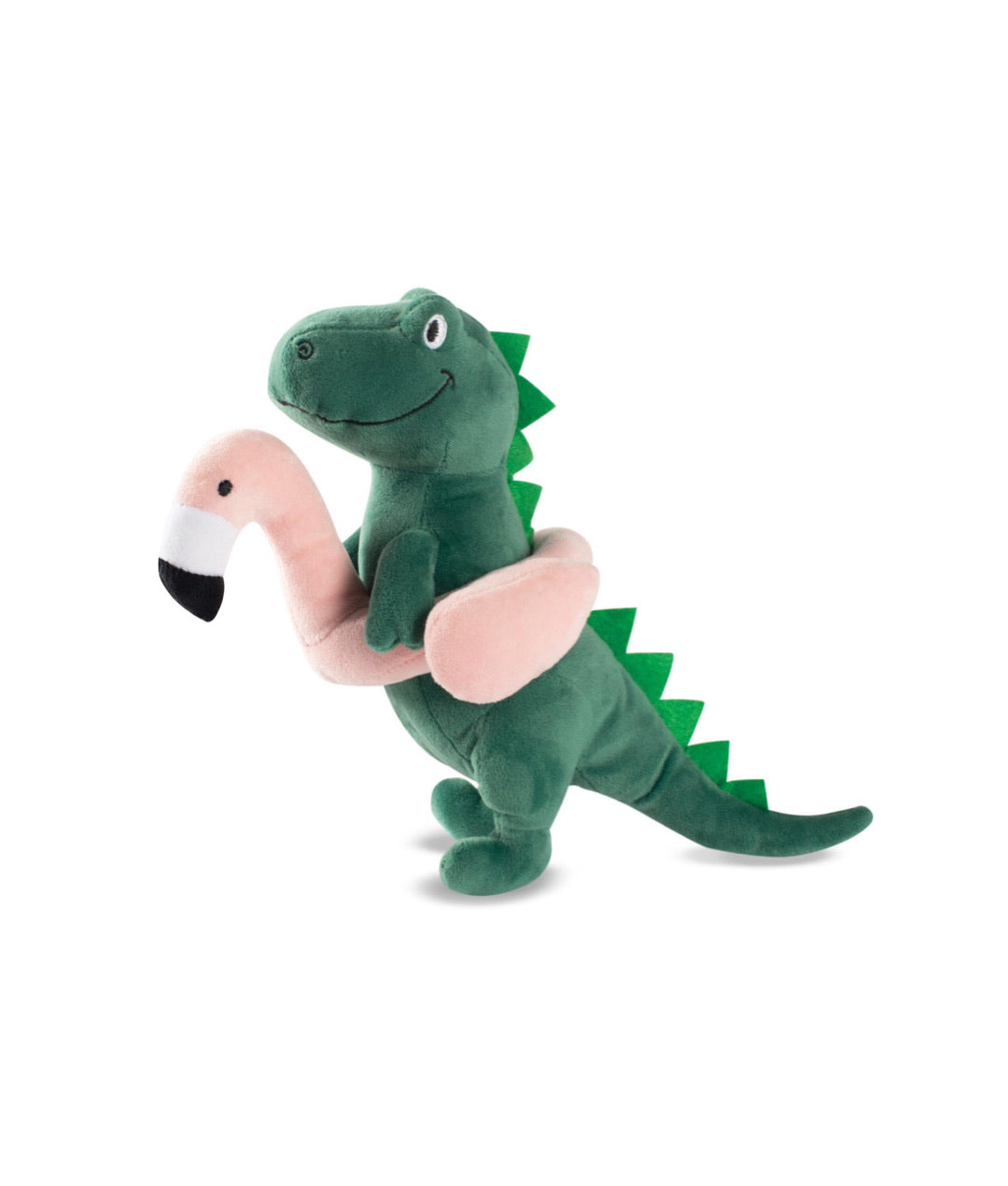 Fringe Studio Toy Box Pool Time Rex Squeaky Plush Toy