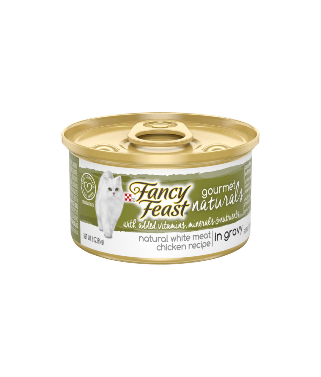 Fancy Feast Gourmet Naturals White Meat Chicken Recipe In Gravy (85g)