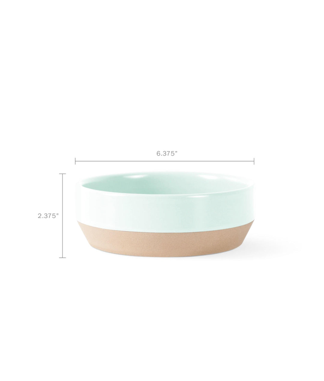 Fringe Studio Live Bark Love Stonewear Food Bowl