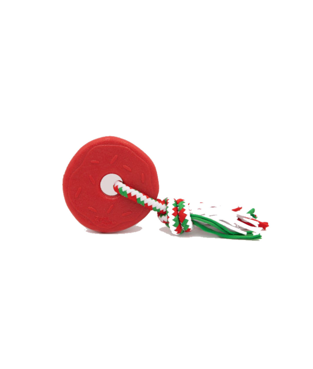 Holiday ZippyTuff Teetherz - Donut Red