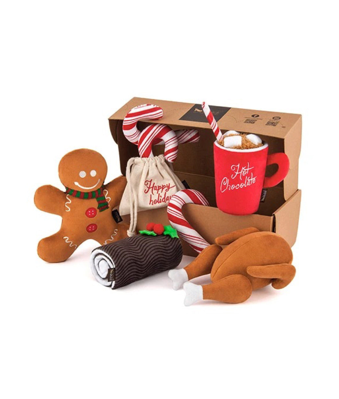 P.L.A.Y Holiday Classic Plush Dog Toy