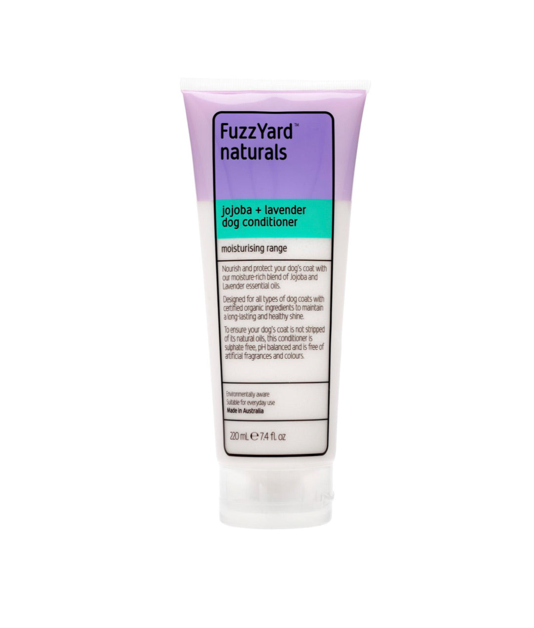 FuzzYard Naturals Jojoba & Lavender Dog Conditioner (220ml)