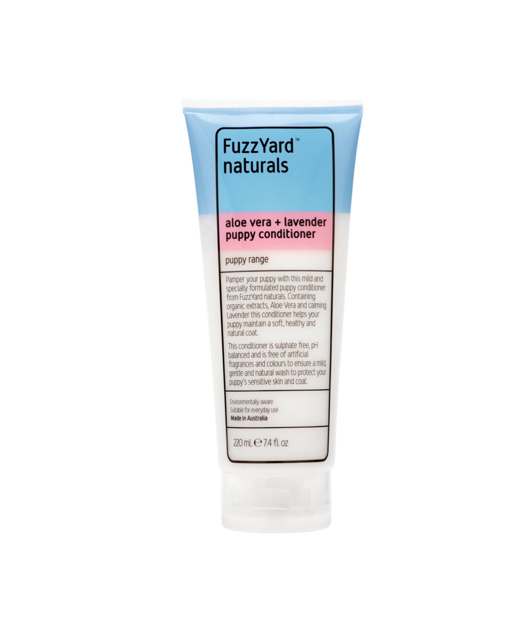 FuzzYard Naturals Aloe Vera & Lavender Puppy Conditioner (220ml)