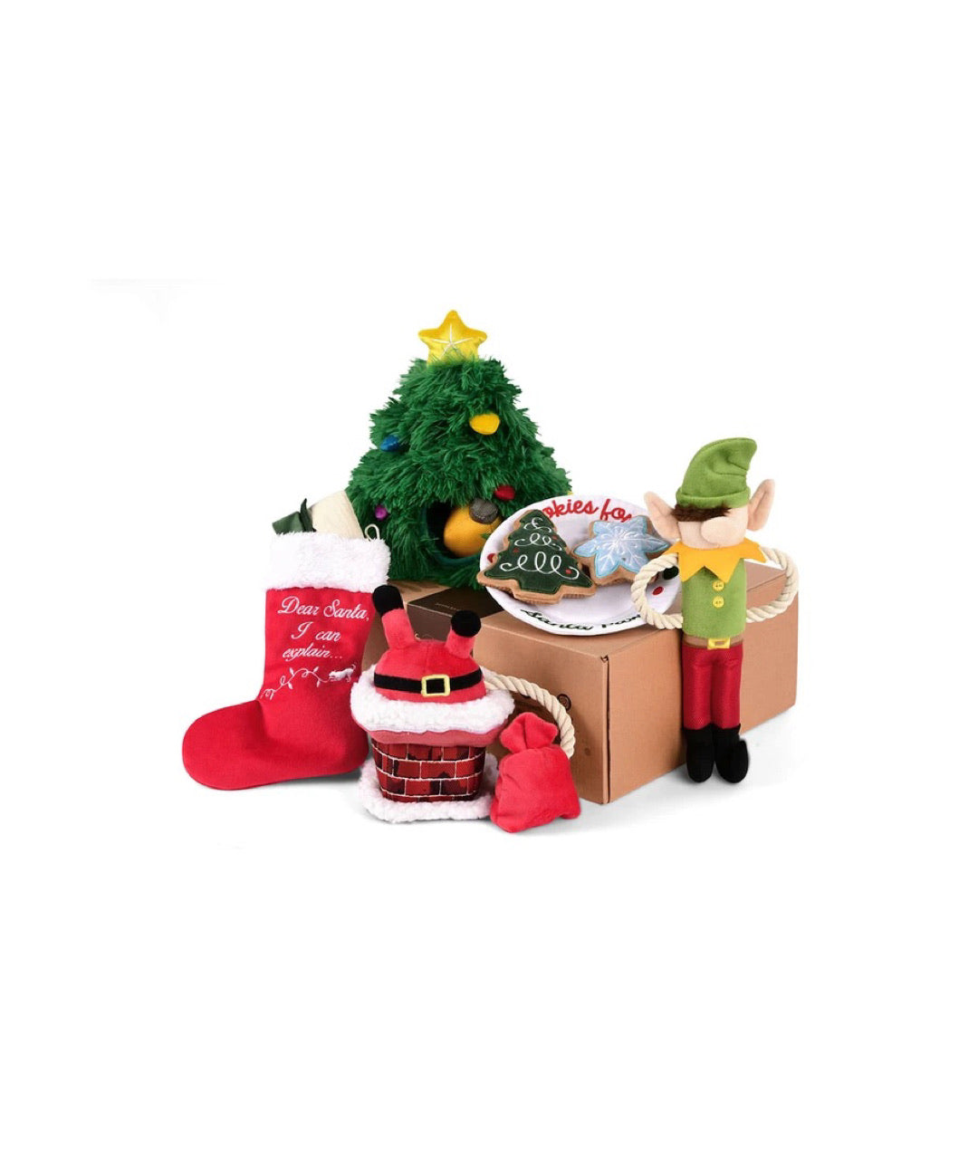 P.L.A.Y Merry Woofmas Dog Plush Toy