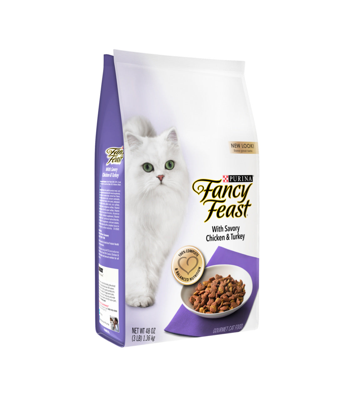 Fancy Feast with Savory Chicken & Turkey (1.36kg)