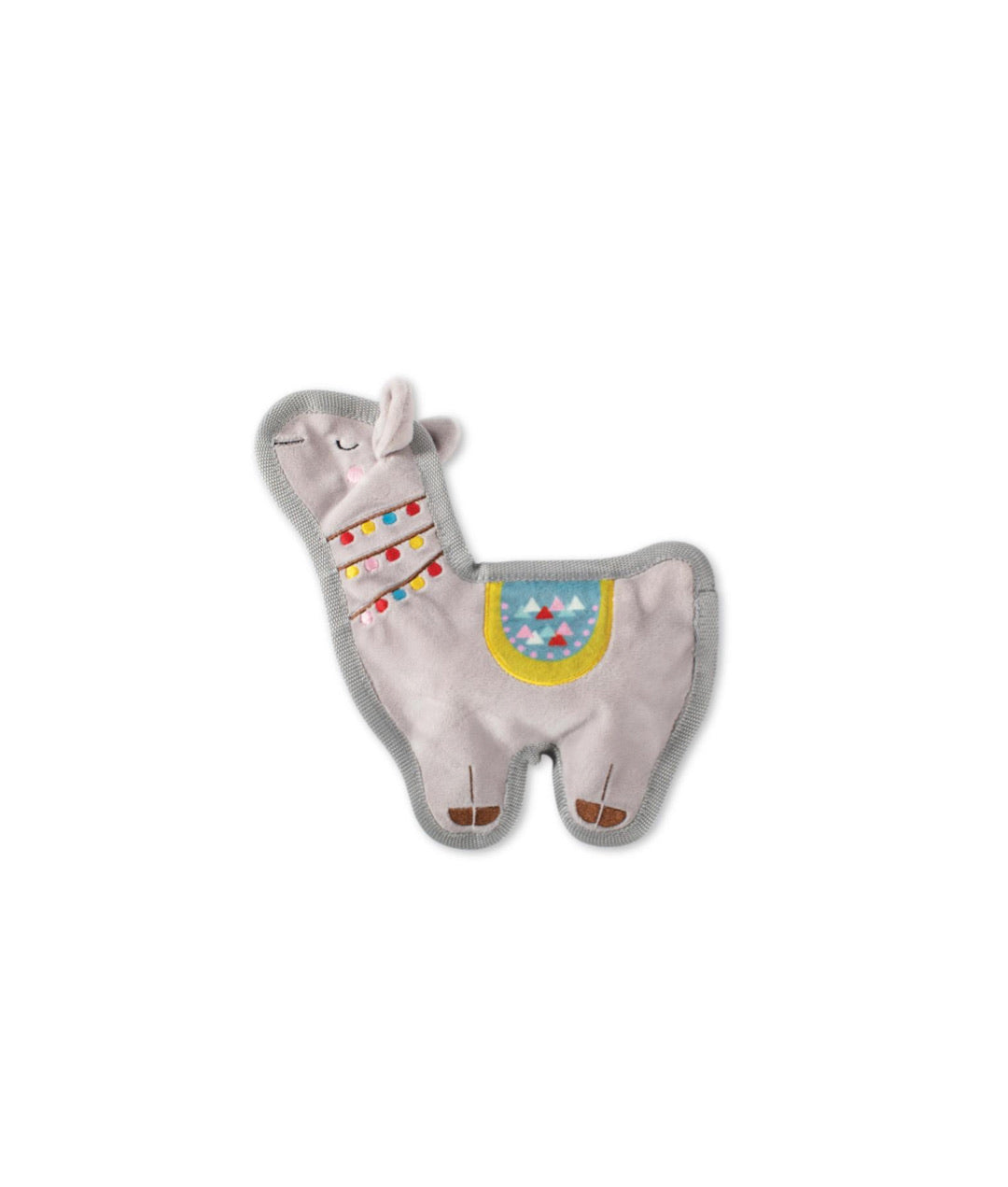 Fringe Studio Unstuffed Llama Love You Squeaky Plush Toy
