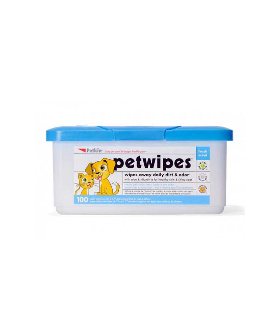 Petkin Petwipes (100pcs)
