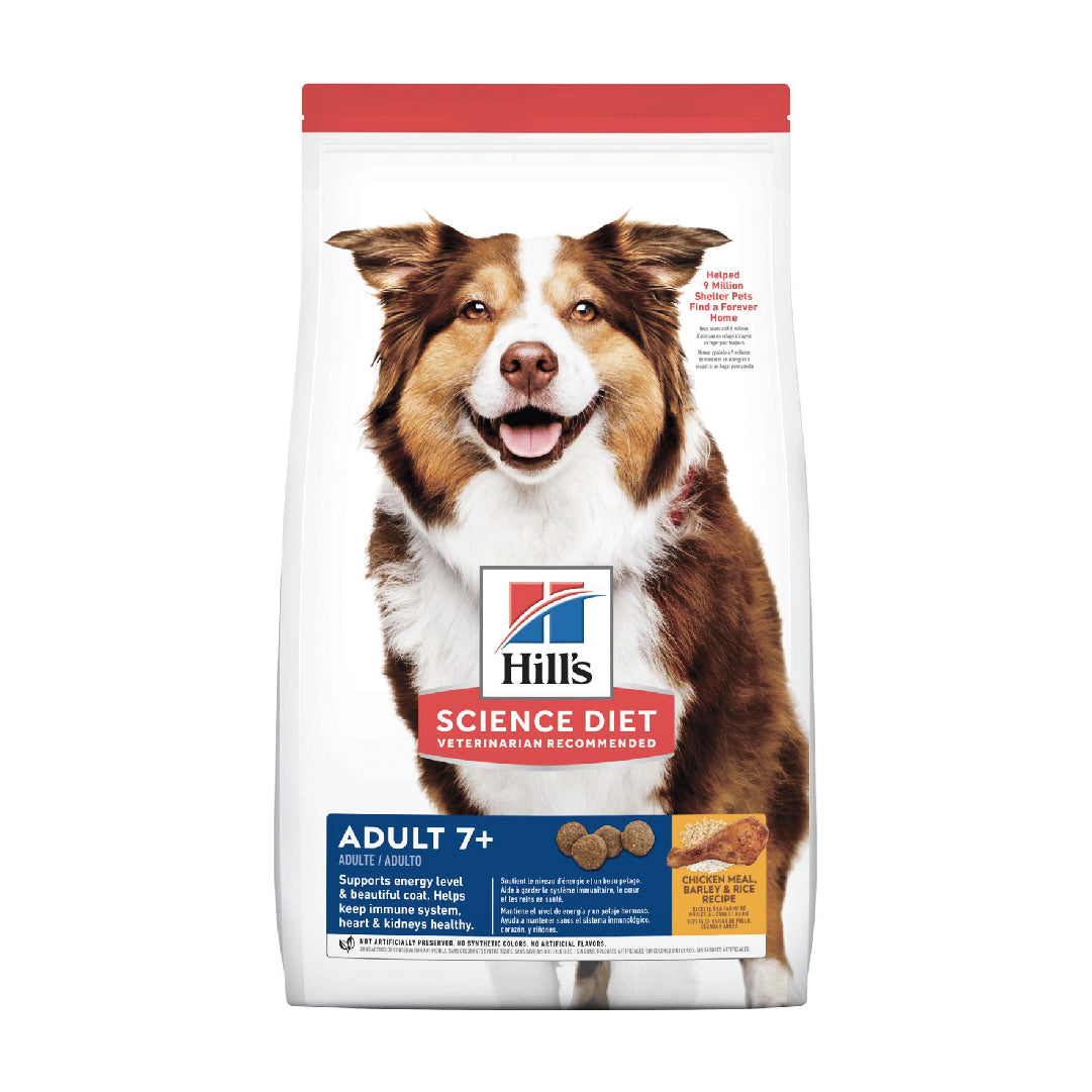 Hill's Science Diet Adult 7+ Chicken Meal, Barley & Rice Recipe Dry Dog Food