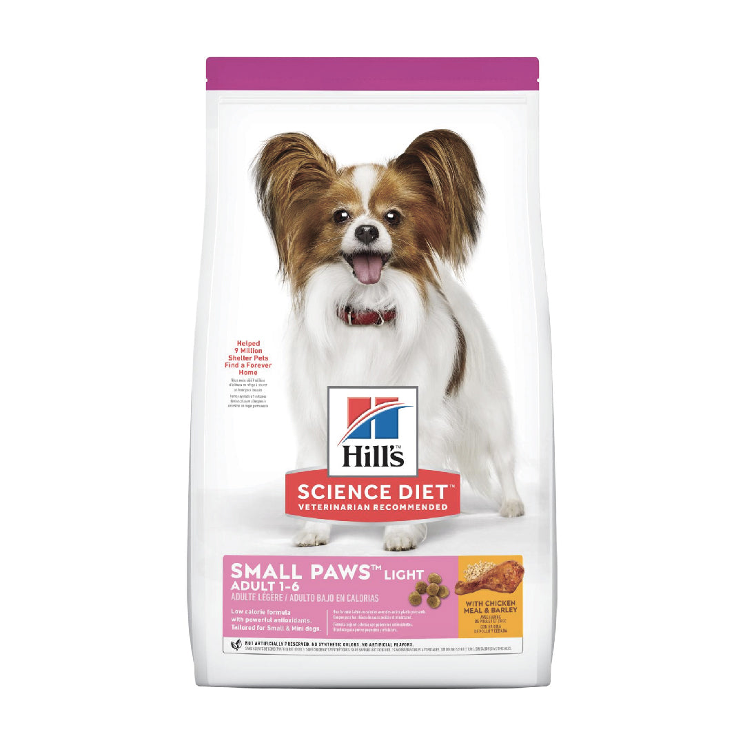 Hill's Science Diet Adult Light Small Paws Dry Dog Food (1.5kg)