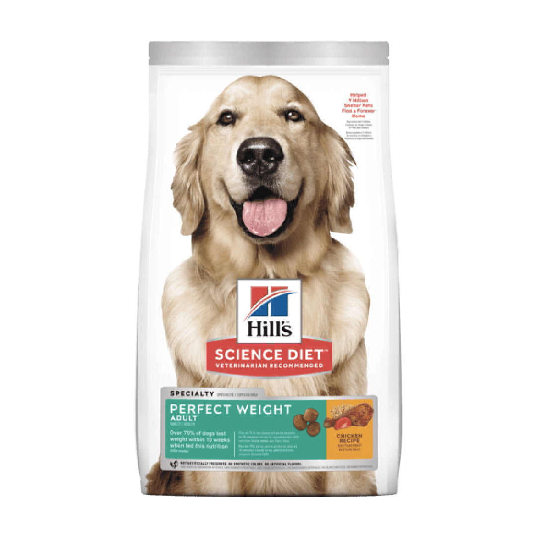 Hill's Science Diet Adult Perfect Weight Chicken Dry Dog Food (12.9kg)