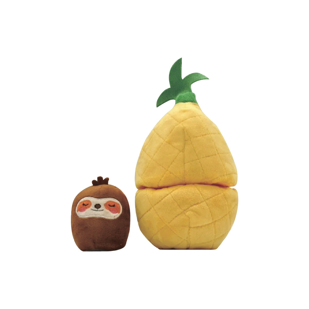 HugSmart Fruity Critterz - Pineapple Nosework Dog Toy
