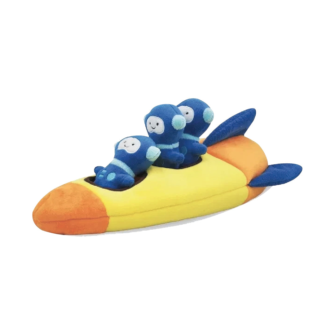 HugSmart Space Paws - Rocket Burrow Dog Toy