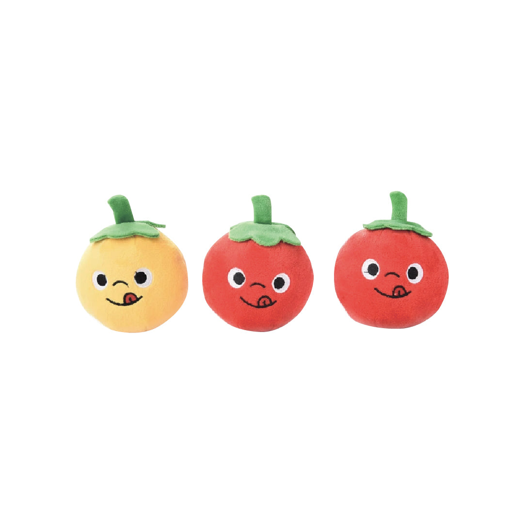 HugSmart Sunday Tomato Can Burrow Dog Toy