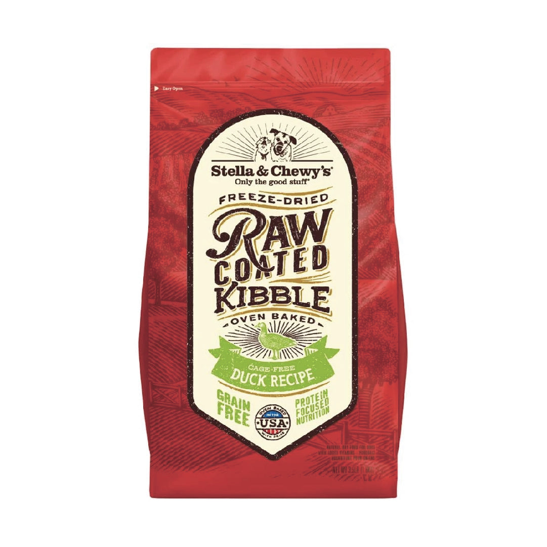 Stella & Chewy's Freeze-Dried Raw Coated Kibble Duck Dry Dog Food