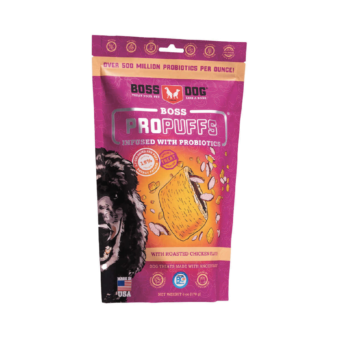 Boss Dog Propuffs Roasted Chicken Dog Treats (170g)