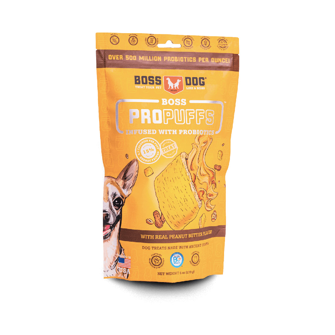 Boss Dog Propuffs Peanut Butter Dog Treats (170g)