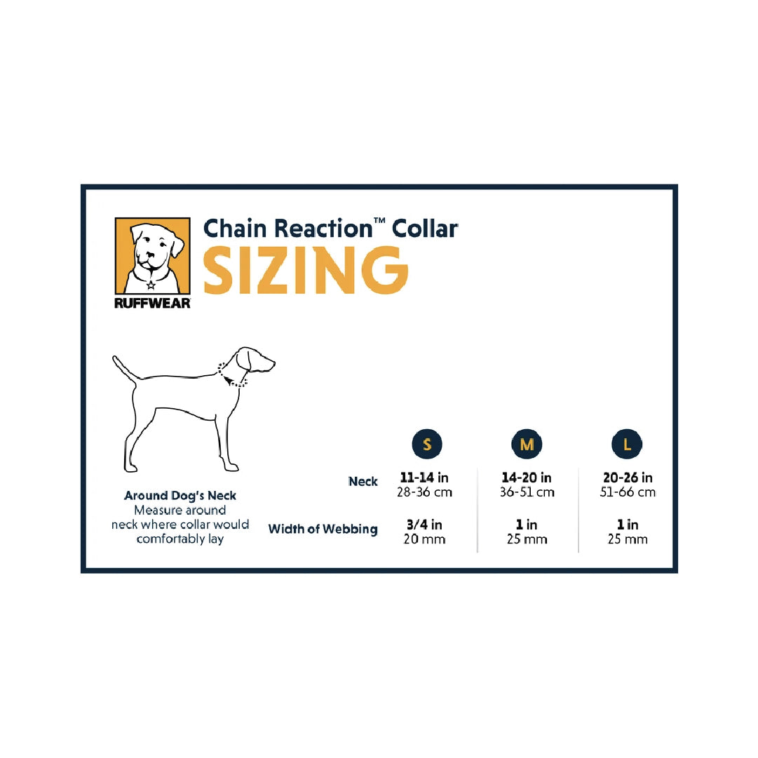 Ruffwear Chain Reaction Dog Collar (Granite Grey)