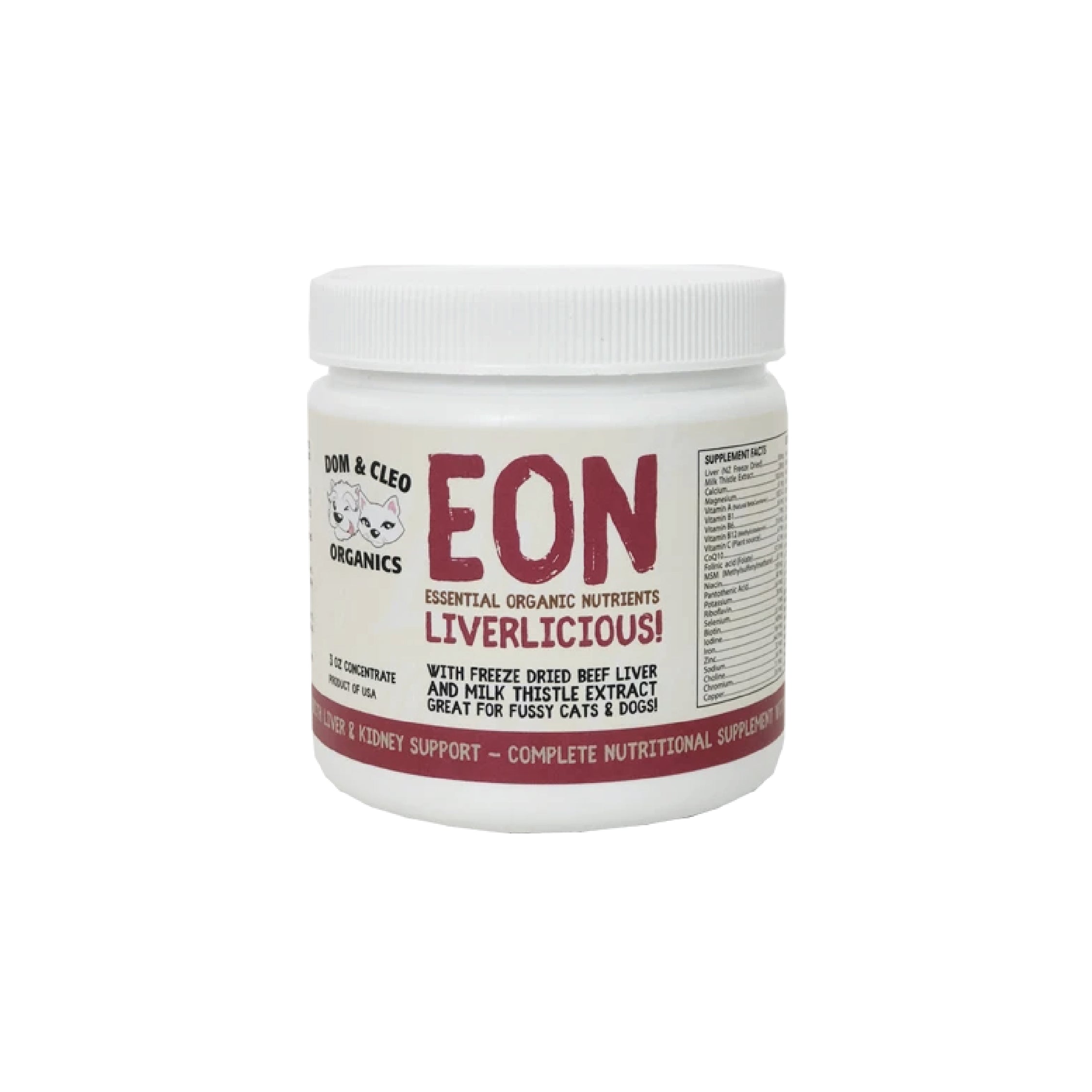 Dom & Cleo EON Liverlicious Pet Supplement