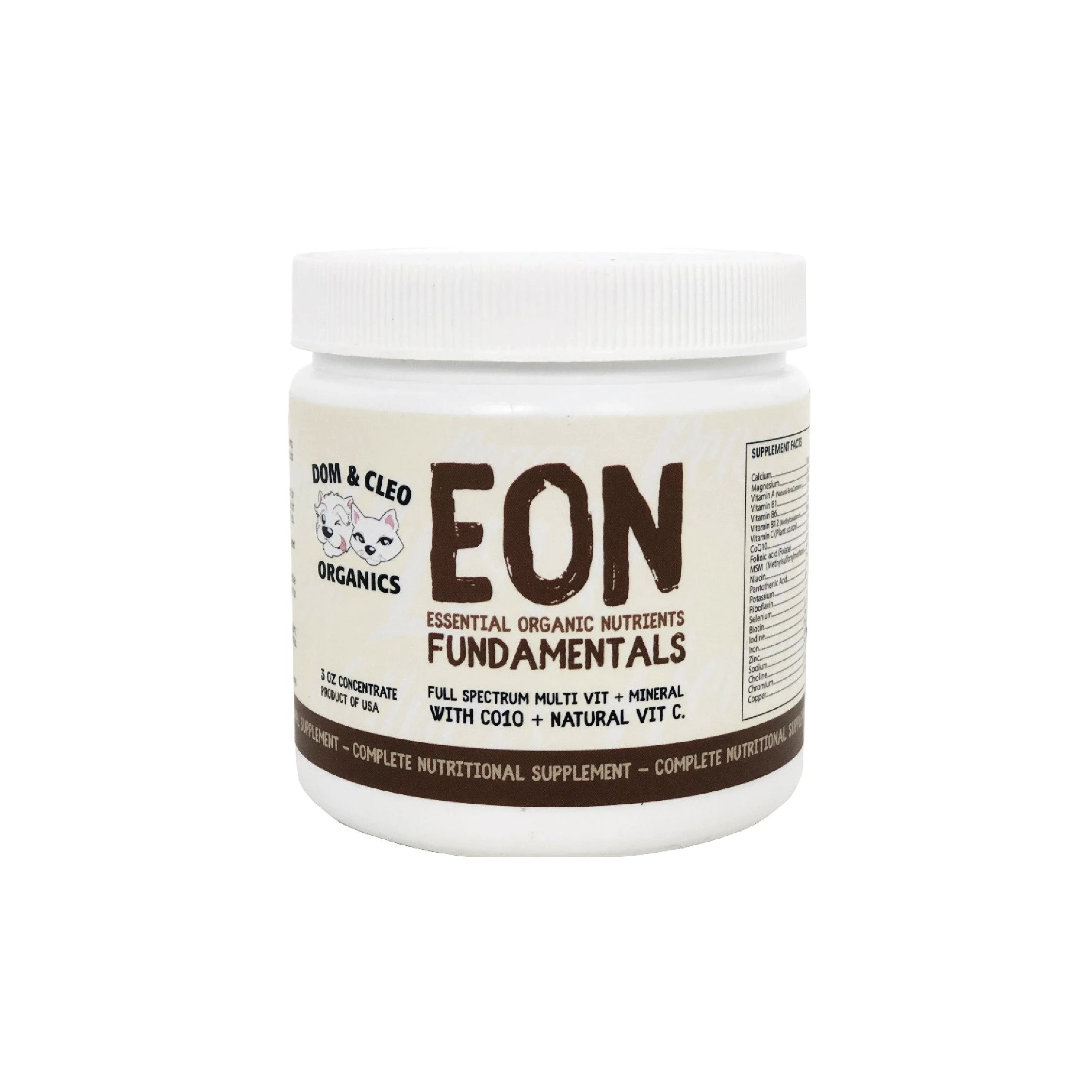 Dom & Cleo EON Fundamentals Pet Supplements