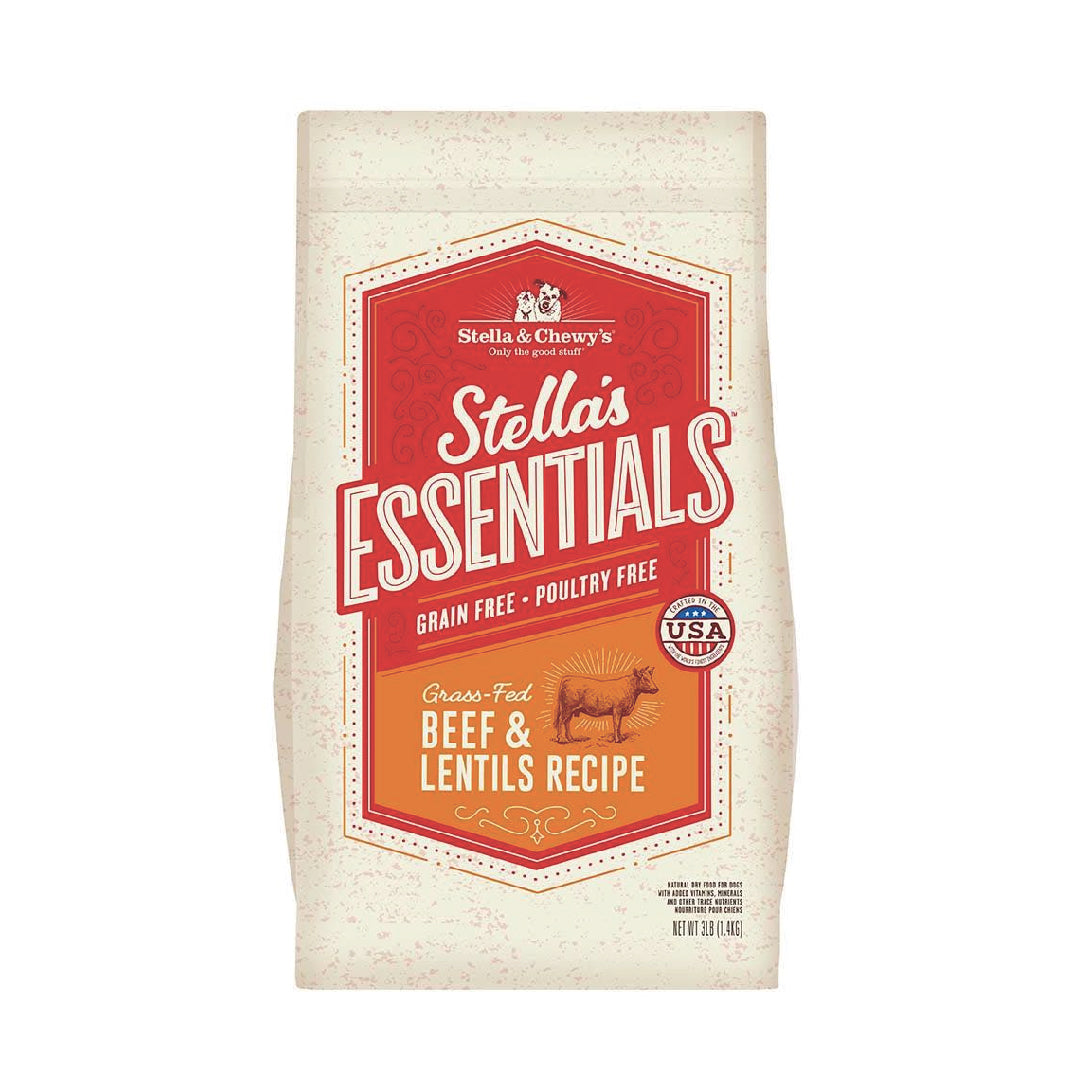 Stella & Chewy’s Stella’s Essentials Beef & Lentils Grain-Free Dry Dog Food