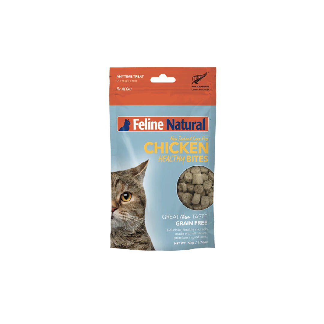 Feline Natural Chicken Healthy Bites Cat Treats