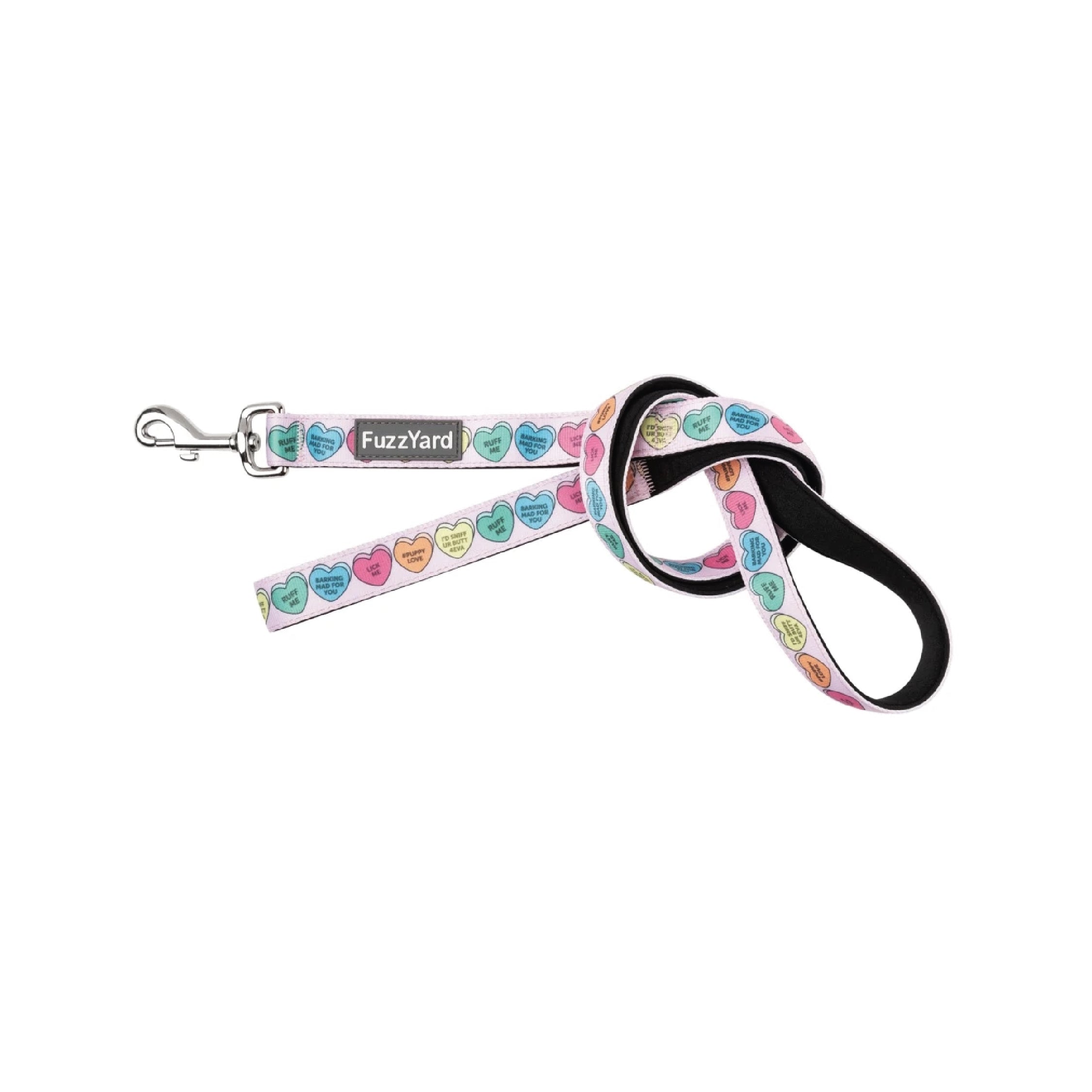 Fuzzyard Candy Hearts Dog Lead