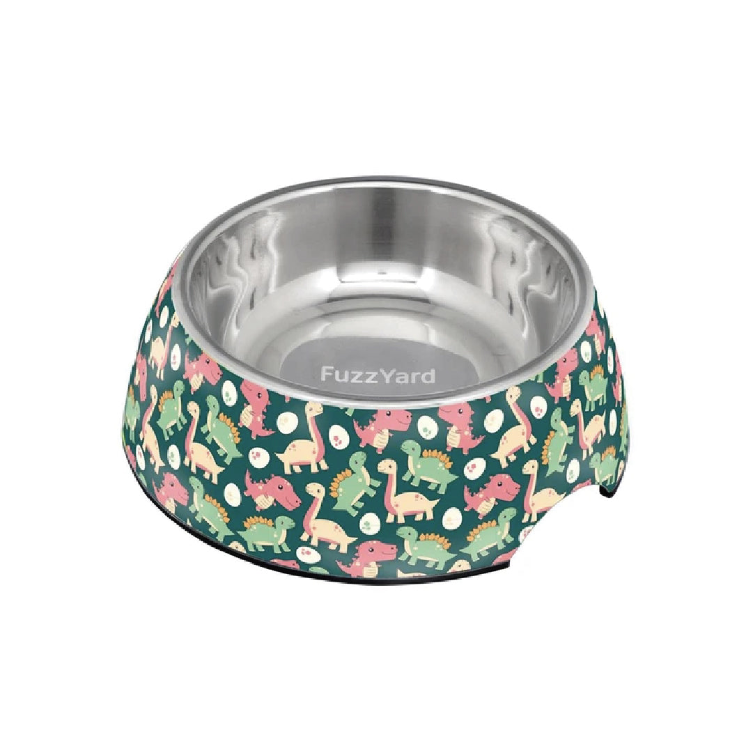 FuzzYard Easy Feeder Bowl (Dinosaur Land)