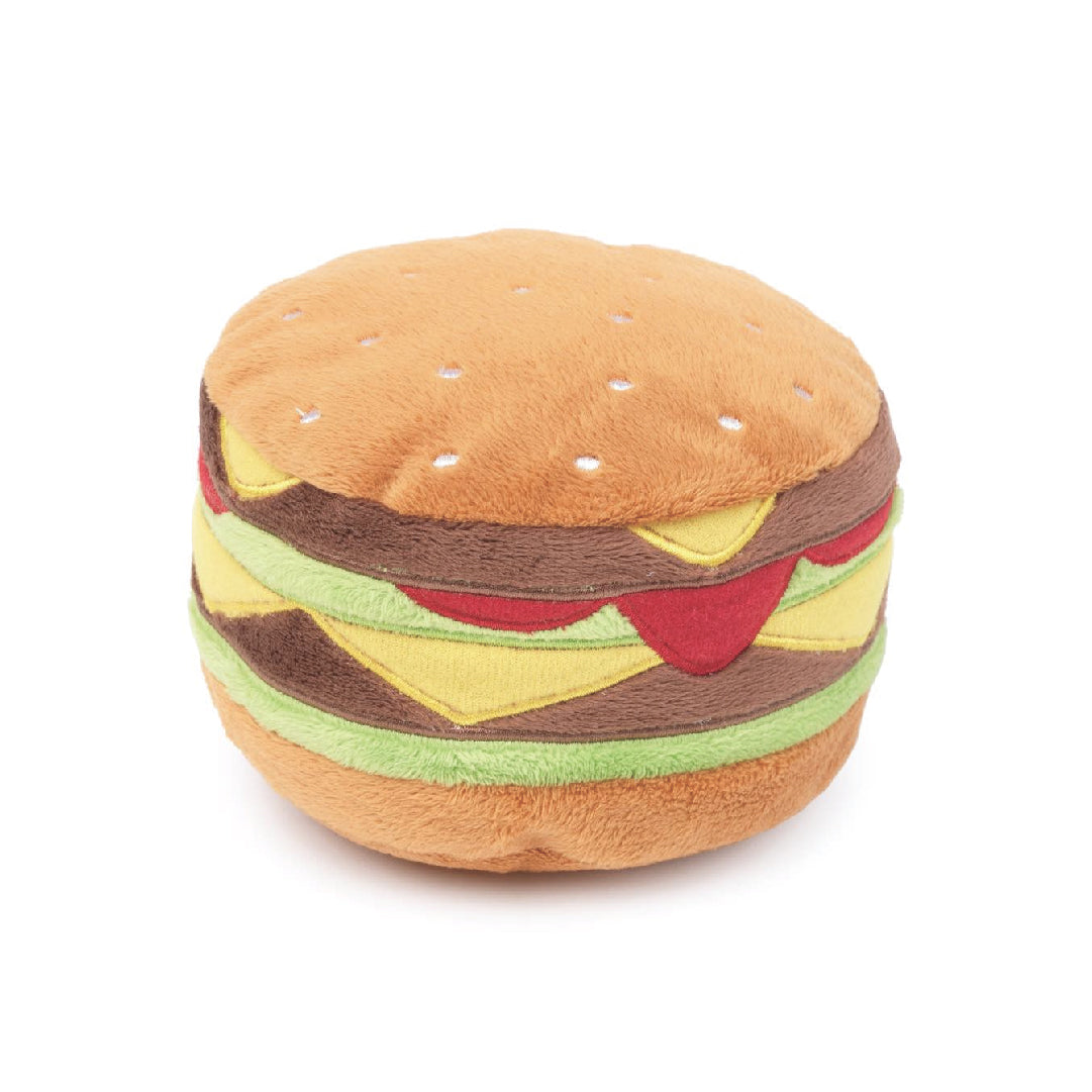 Fuzzyard Hamburger Dog Plush Toy