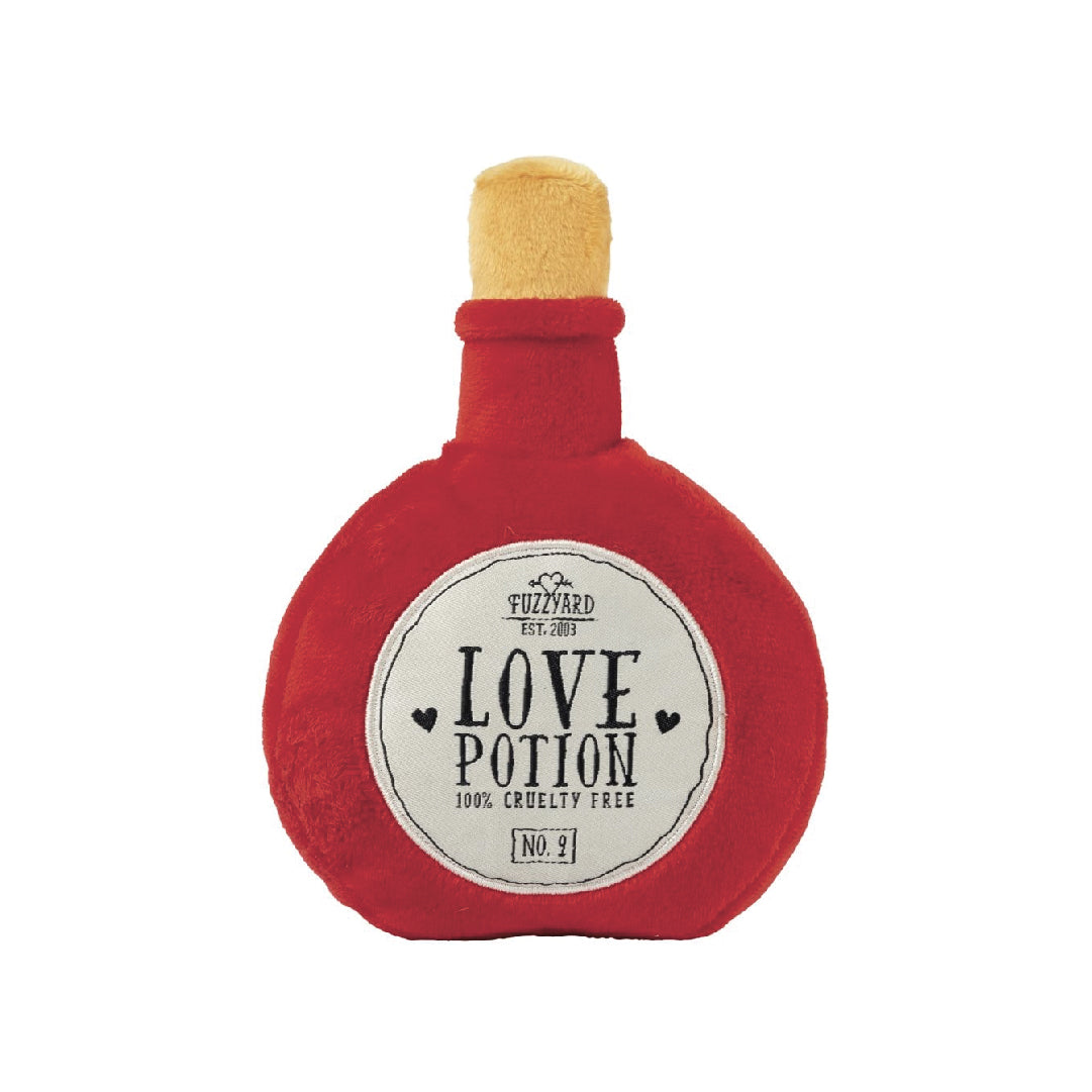 Fuzzyard Love Potion/Rose Dog Plush Toy (2pcs/pack)