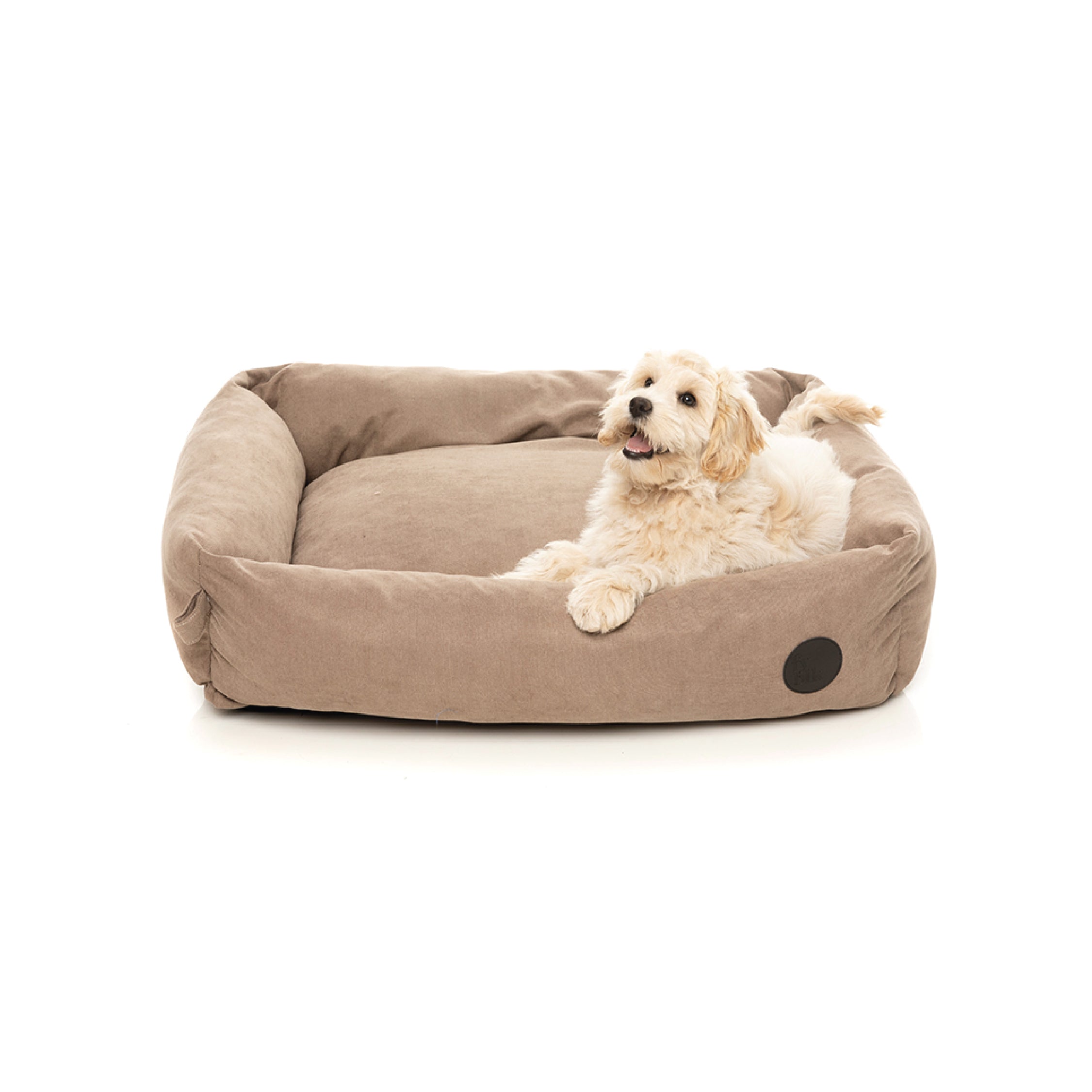 FuzzYard The Lounge Mocha Dog Bed