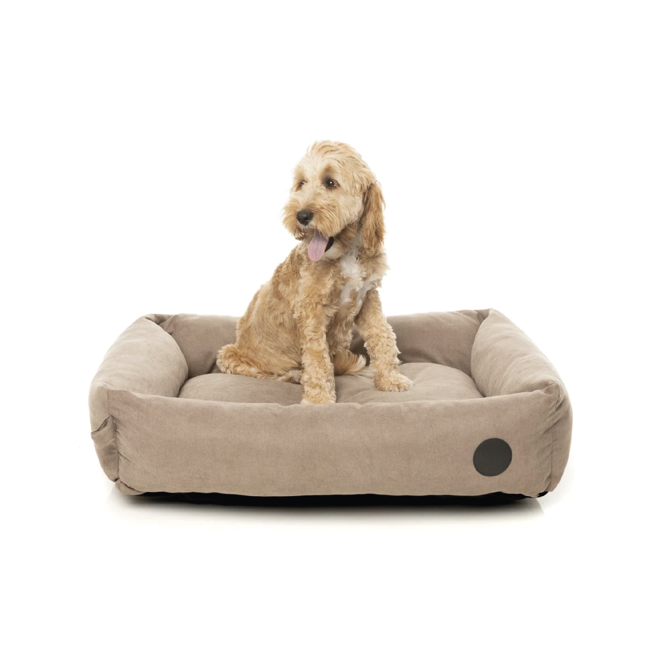 FuzzYard The Lounge Mocha Dog Bed
