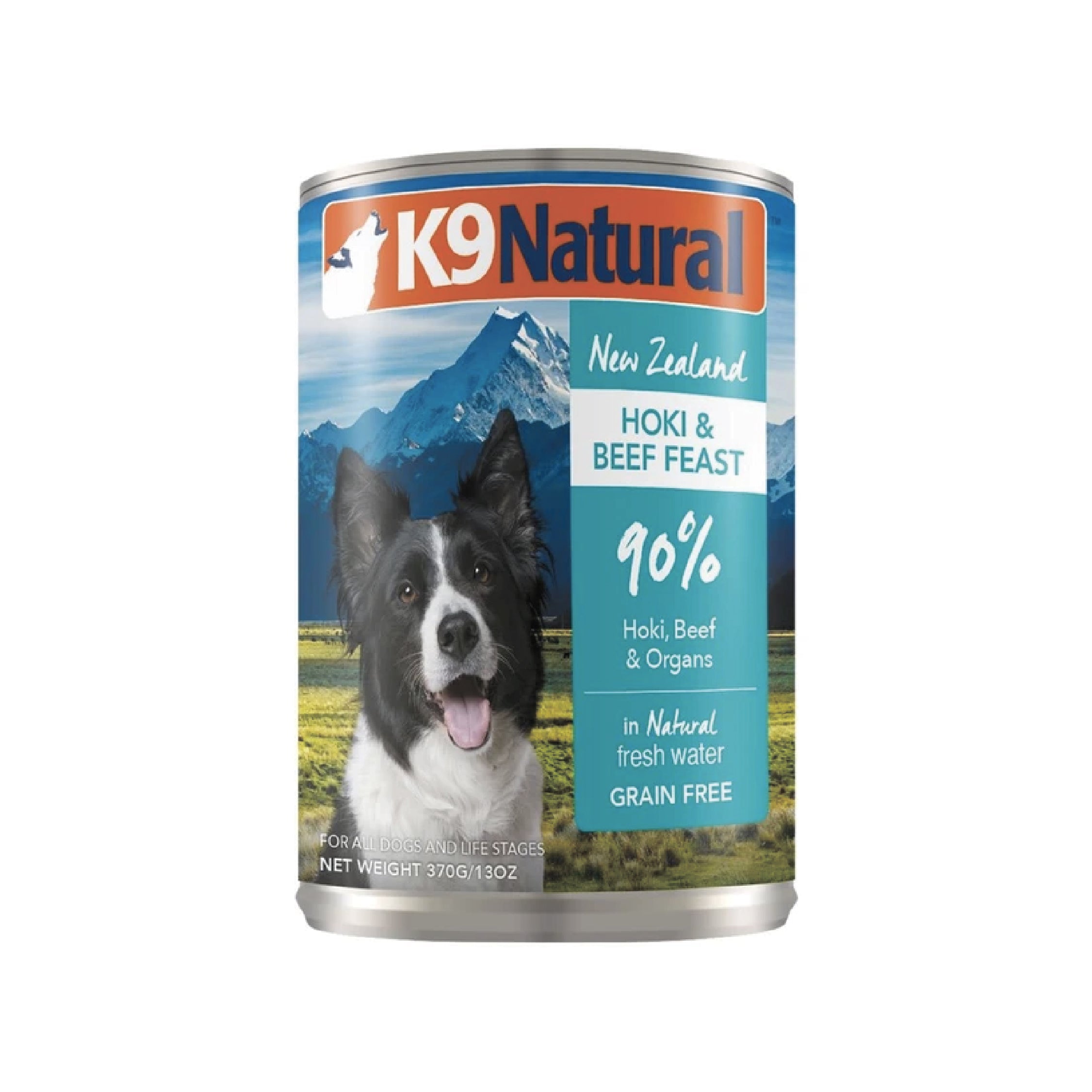 K9 Natural Hoki & Beef Feast Grain-Free Canned Dog Food