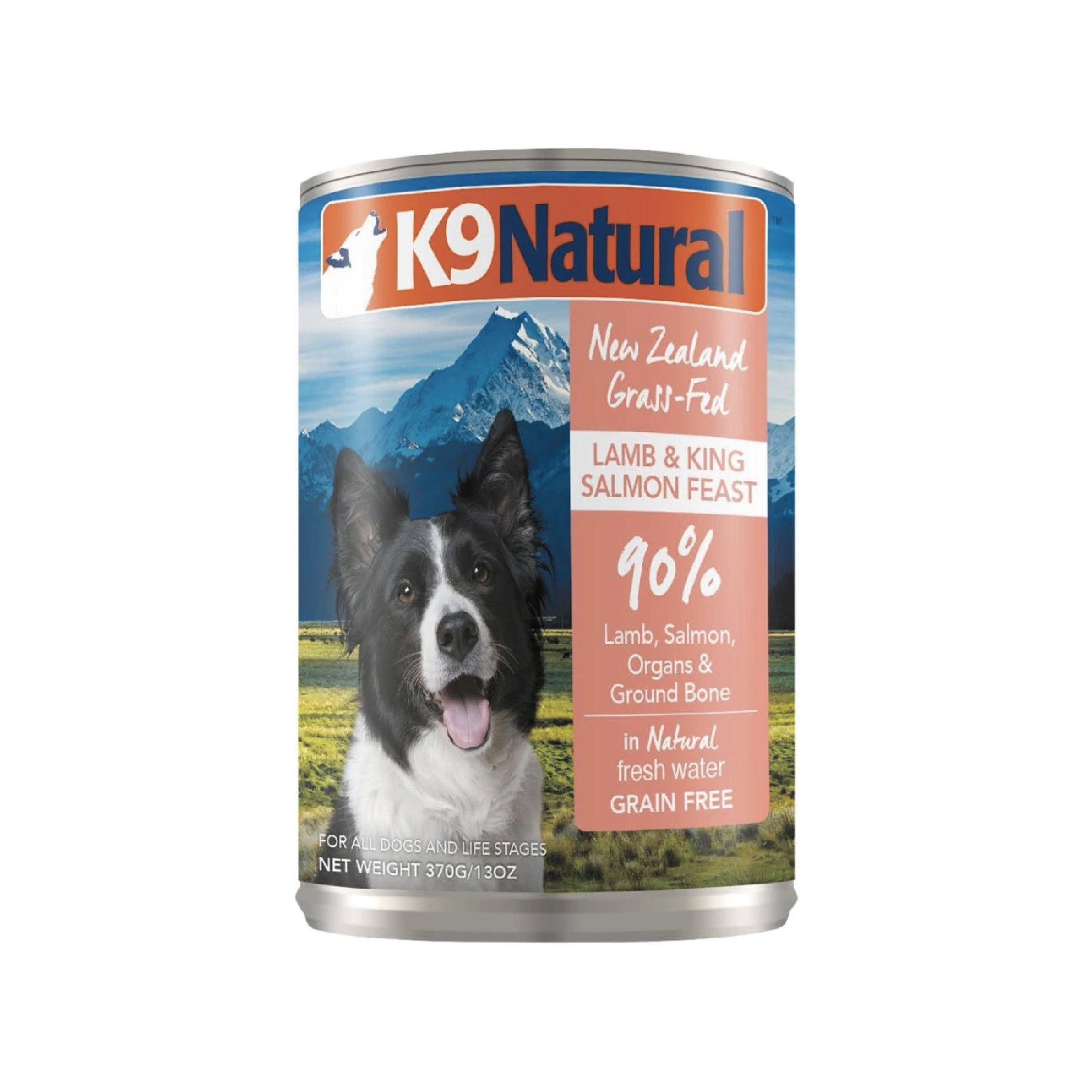 K9 Natural Lamb & King Salmon Feast Grain-Free Canned Dog Food