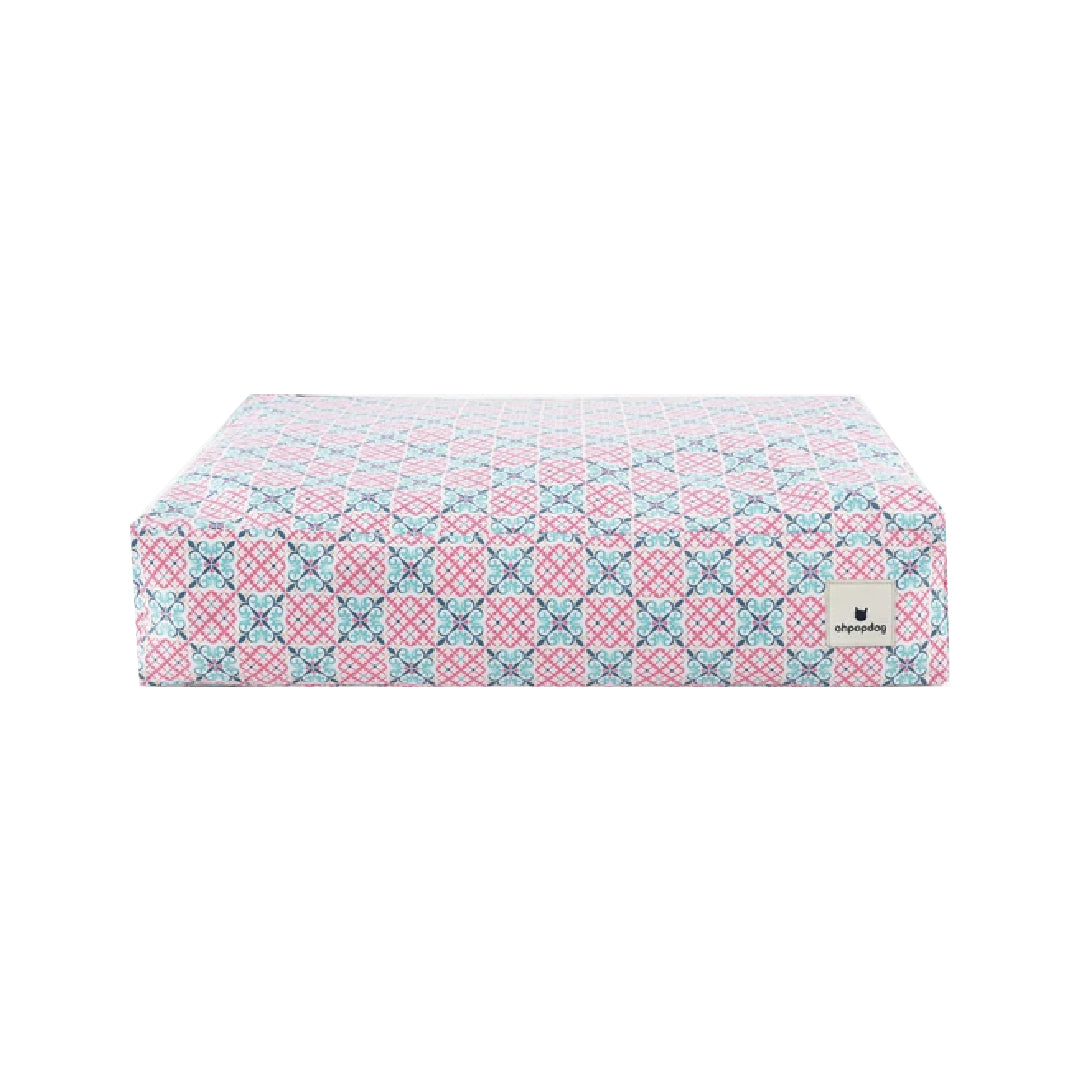 Ohpopdog Heritage Microbeads Dog Bed (Bibik Pink)